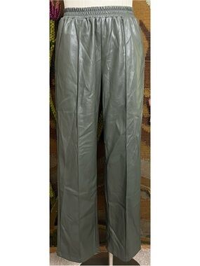 Elan Faux Leather Pants M